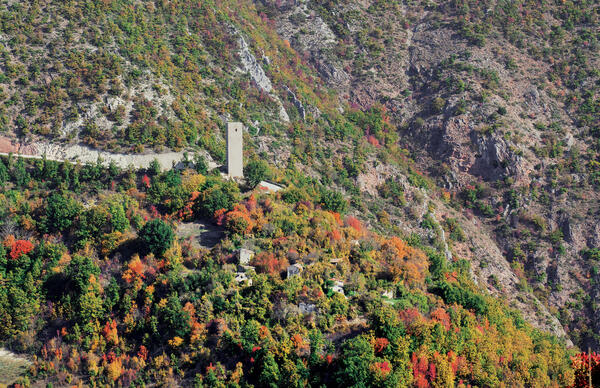 La torre di avvistamento di Collegiacone